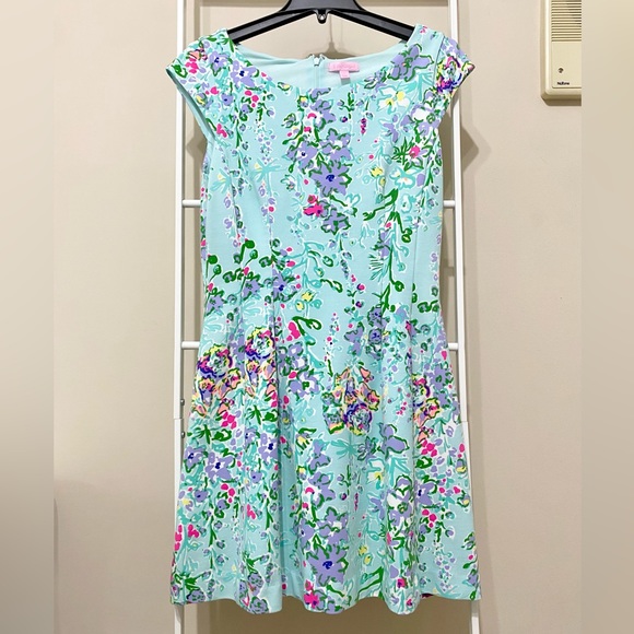 Lilly Pulitzer Dresses & Skirts - Lilly Pulitzer Briella Dress Poolside Blue Southern Charm